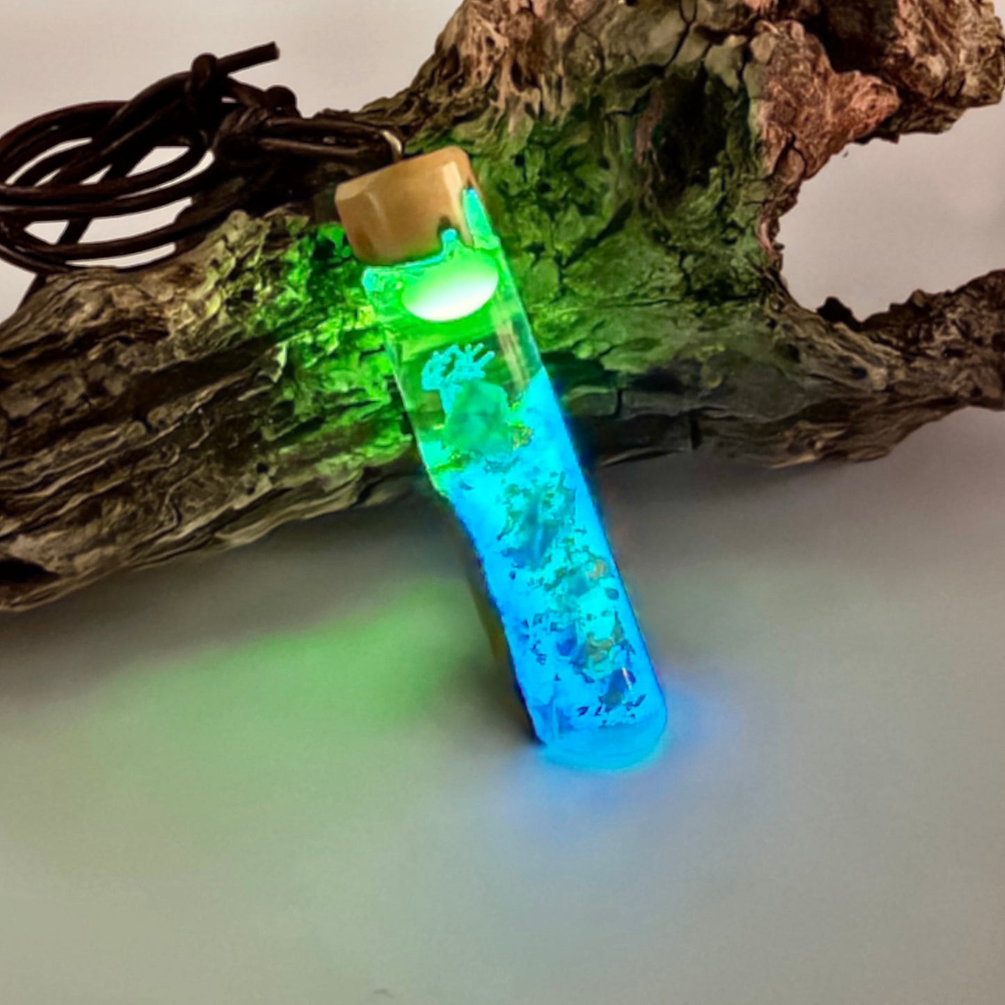 Olivenholz - Schwarzer Opal