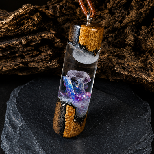 Ziricote Saphir-Amethyst