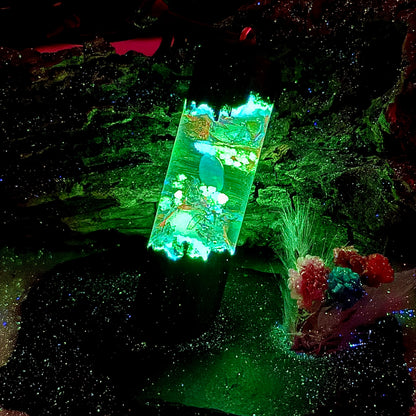 Ziricote und Purple Welo-Opal